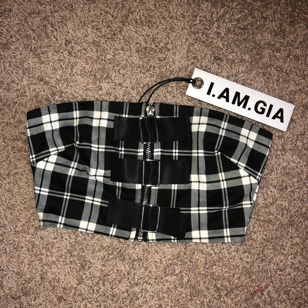 NWT I.AM.GIA Heist Crop Top